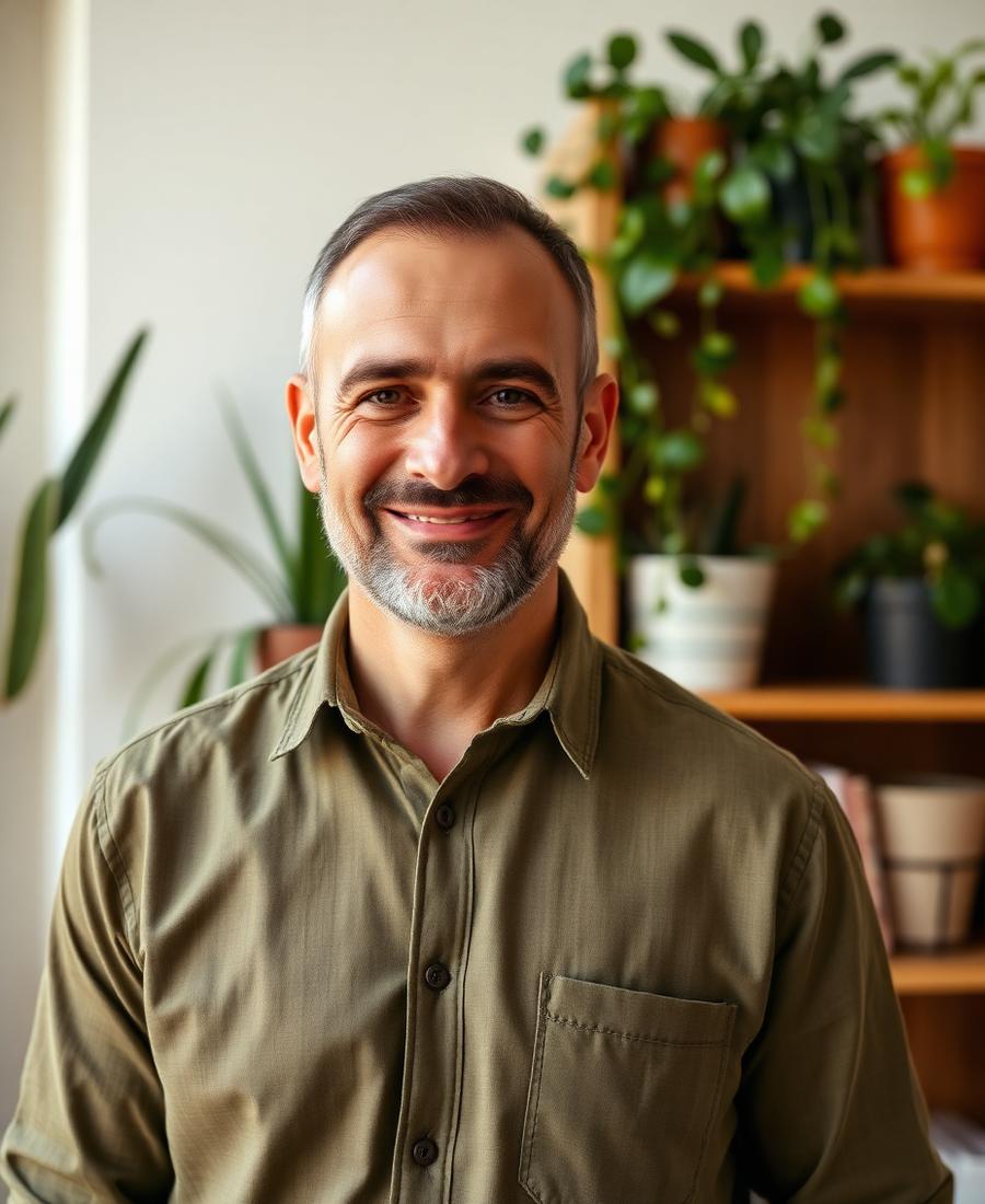 Retrato de Javier Molina